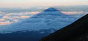 富士山の影