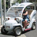 かわいい電気自動車