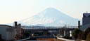 鳥井戸橋の左富士